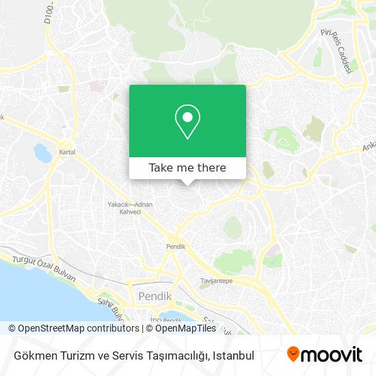 Gökmen Turizm ve Servis Taşımacılığı map