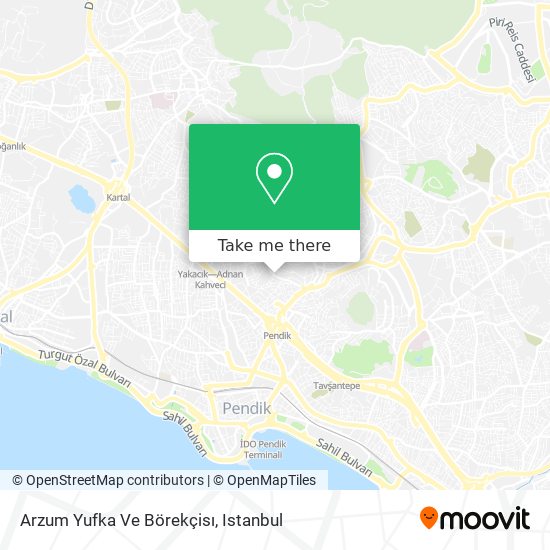 Arzum Yufka Ve Börekçisı map