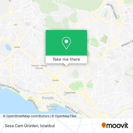 Sesa Cam Ürünleri map