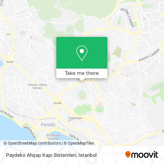 Paydeko Ahşap Kapı Sistemleri map