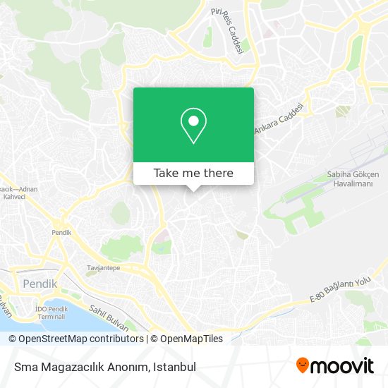 Sma Magazacılık Anonım map