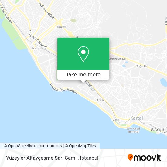 Yüzeyler Altayçeşme Sarı Camii map