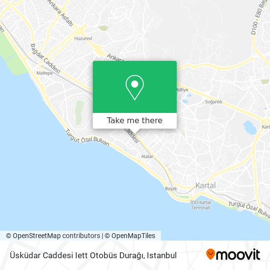 Üsküdar Caddesi Iett Otobüs Durağı map