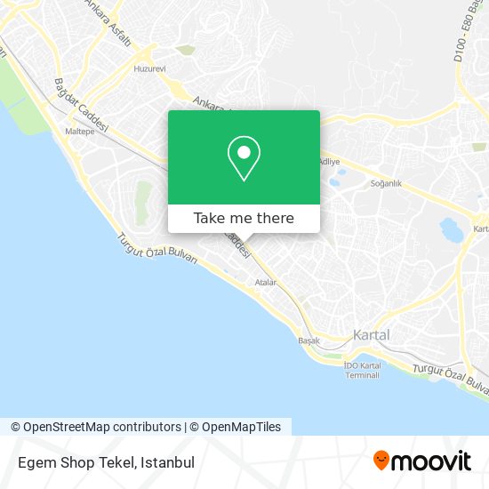 Egem Shop Tekel map