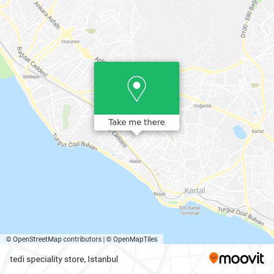 tedi speciality store map
