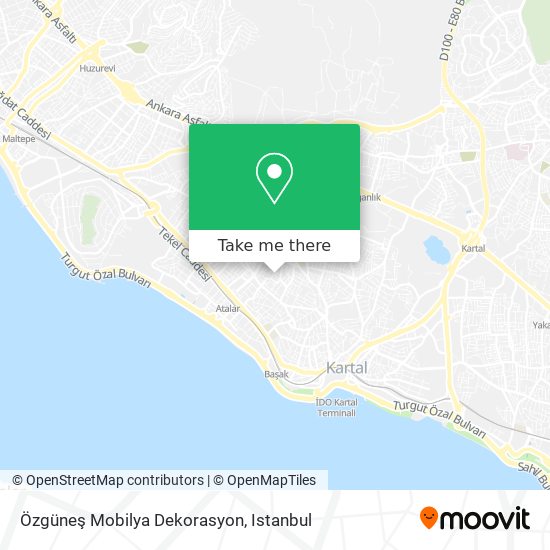 Özgüneş Mobilya Dekorasyon map