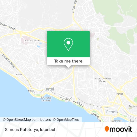 Sımens Kafeterya map