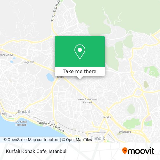 Kurfalı Konak Cafe map