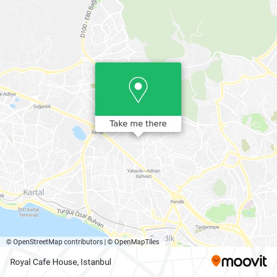 Royal Cafe House map