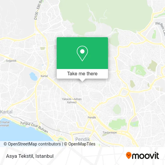 Asya Tekstil map