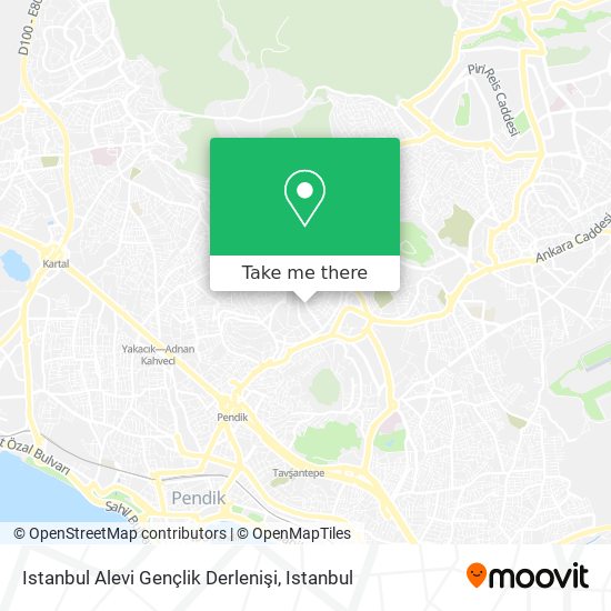 Istanbul Alevi Gençlik Derlenişi map