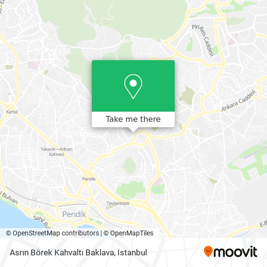 Asrın Börek Kahvaltı Baklava map