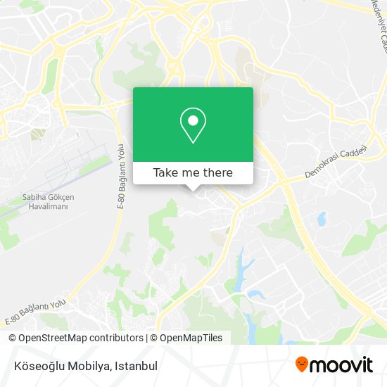 Köseoğlu Mobilya map
