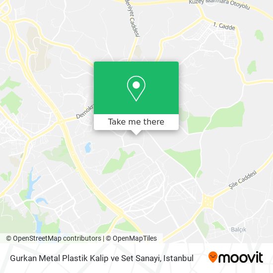 Gurkan Metal Plastik Kalip ve Set Sanayi map