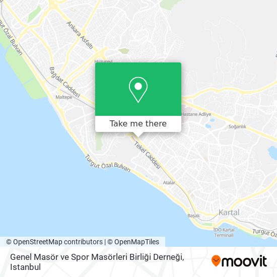 Genel Masör ve Spor Masörleri Birliği Derneği map
