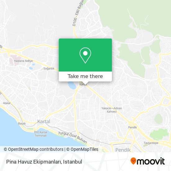 Pina Havuz Ekipmanları map
