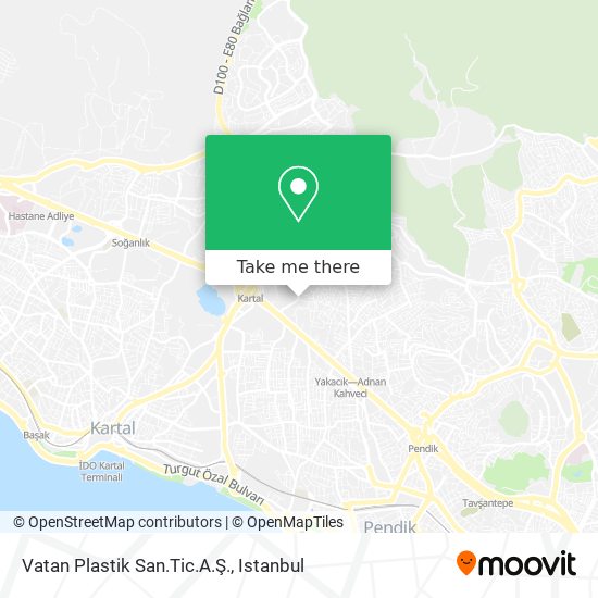 Vatan Plastik San.Tic.A.Ş. map