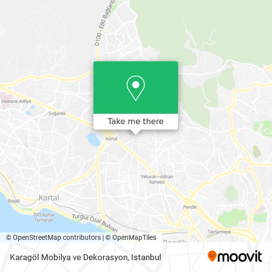 Karagöl Mobilya ve Dekorasyon map