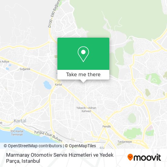 Marmaray Otomotiv Servis Hizmetleri ve Yedek Parça map