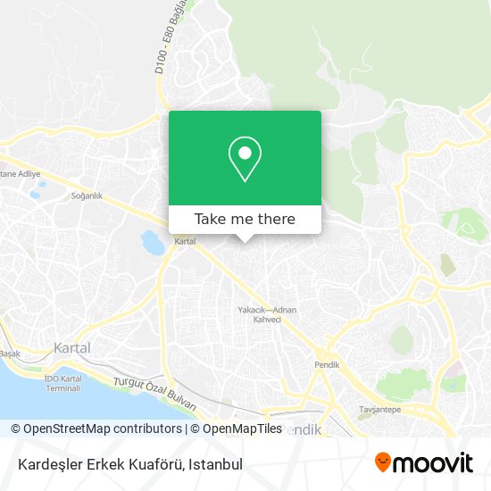 Kardeşler Erkek Kuaförü map