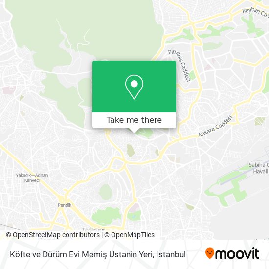 Köfte ve Dürüm Evi Memiş Ustanin Yeri map