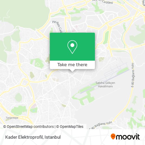 Kader Elektroprofil map