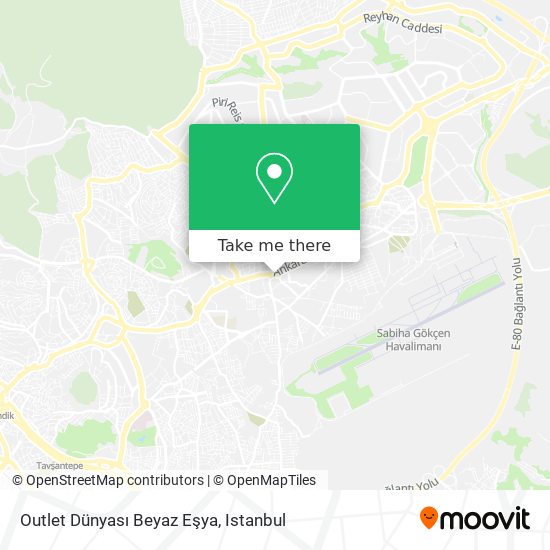 Outlet Dünyası Beyaz Eşya map