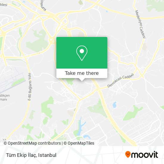Tüm Ekip İlaç map