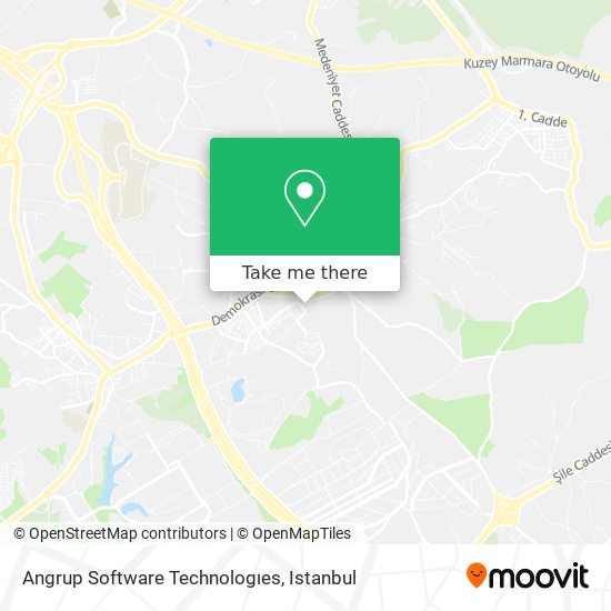 Angrup Software Technologıes map