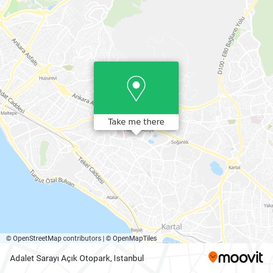 Adalet Sarayı Açık Otopark map