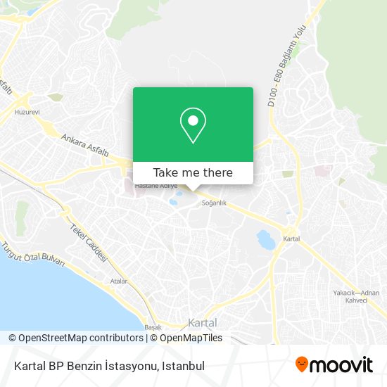 Kartal BP Benzin İstasyonu map