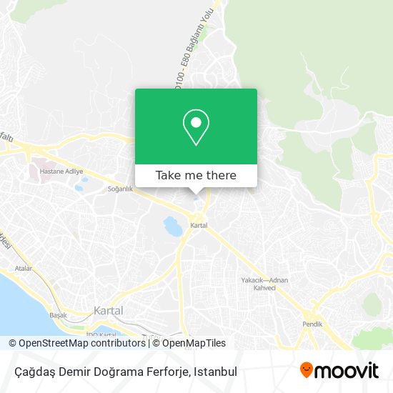 Çağdaş Demir Doğrama Ferforje map