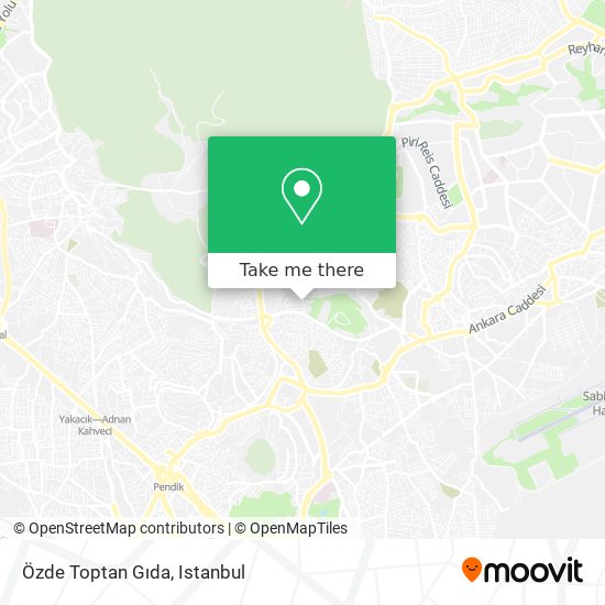 Özde Toptan Gıda map