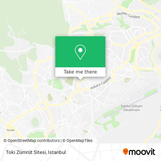 Toki Zümrüt Sitesi map