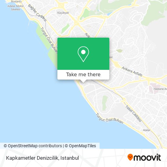 Kapkametler Denizcilik map