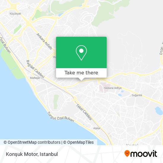 Konşuk Motor map