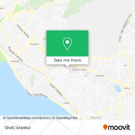 Shell map