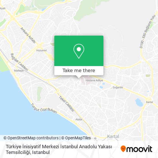 Türkiye İnisiyatif Merkezi İstanbul Anadolu Yakası Temsilciliği map