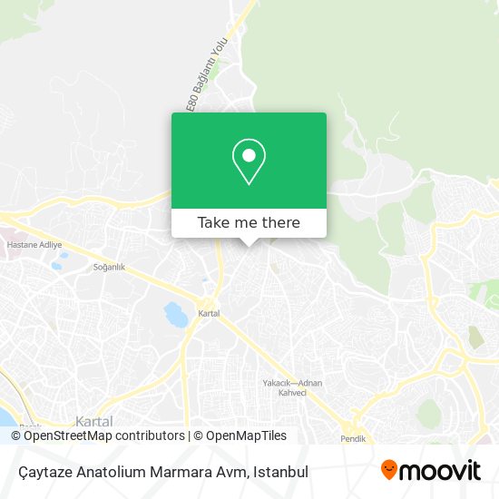 Çaytaze Anatolium Marmara Avm map