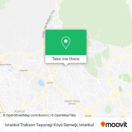 Istanbul Trabzon Taşocagi Köyü Derneği map