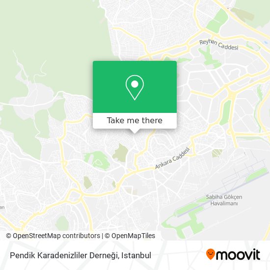 Pendik Karadenizliler Derneği map