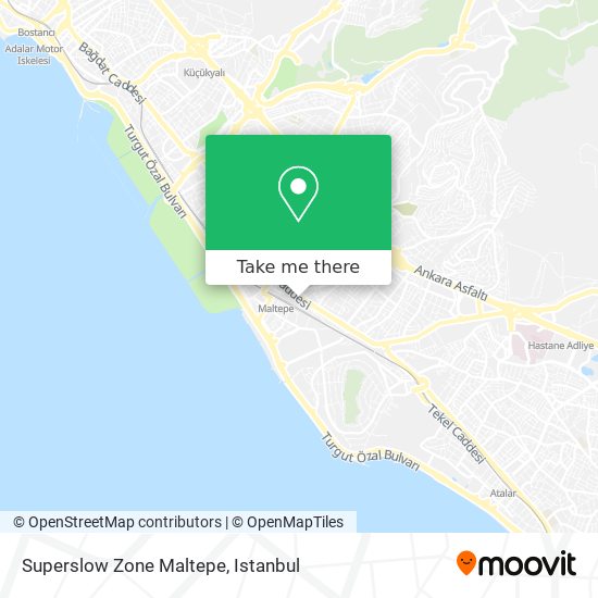 Superslow Zone Maltepe map