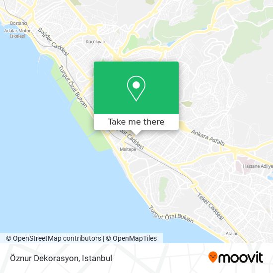 Öznur Dekorasyon map