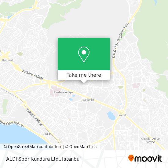 ALDI Spor Kundura Ltd. map