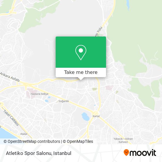 Atletiko Spor Salonu map