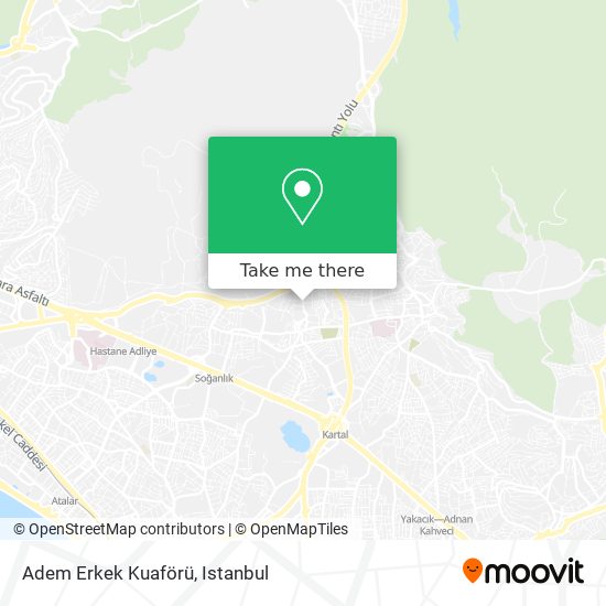 Adem Erkek Kuaförü map