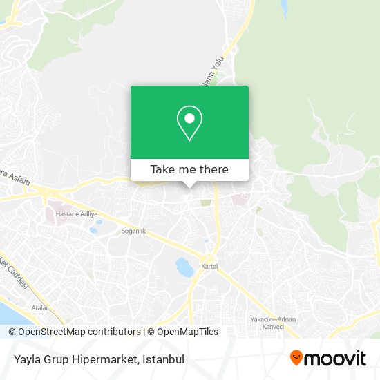 Yayla Grup Hipermarket map