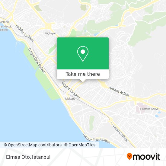 Elmas Oto map