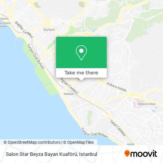 Salon Star Beyza Bayan Kuaförü map