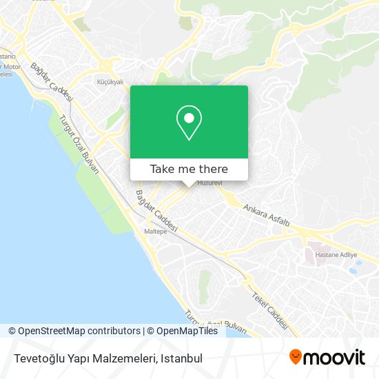 Tevetoğlu Yapı Malzemeleri map